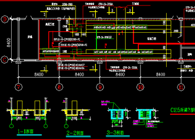 某变电所设计图免费下载 - 电气图纸 - 土木工程网
